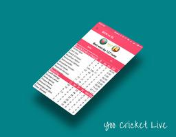 برنامه‌نما Yoo Cricket عکس از صفحه