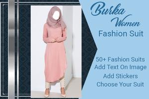 Burqa Women Fashion Suit Affiche