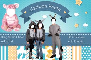 Cartoon Dress Photo Suit 海报