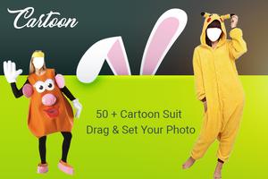 Cartoon Dress Photo Suit تصوير الشاشة 3