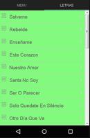 1 Schermata RBD Letras Mexicano