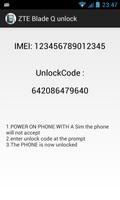 ZTE Blade Q unlock Affiche