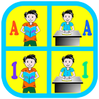 ikon Belajar Membaca ABC 123 Anak
