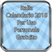 Italia Calendario 2018 Per Uso Personale  Gratuito