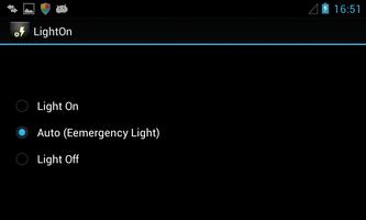 Light On  - Emergency lamp 海报