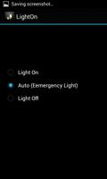 برنامه‌نما Light On  - Emergency lamp عکس از صفحه
