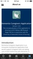 1 Schermata Dementia Caregiver Application