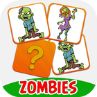 Zombie vs Zombie : Memory Game icône