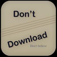 Don't Download Affiche
