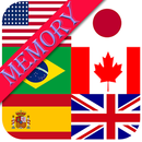 fun brain game flags memory APK