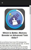 برنامه‌نما Memory Booster And Cleaner Tip عکس از صفحه