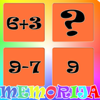 Igra memorije sa matematikom icono