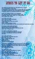 Princess Frozen World Lyrics poster