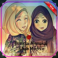 Tutorial Memakai Jilbab Modern ポスター