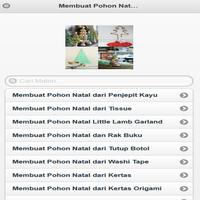 Membuat Pohon Natal 2017 plakat