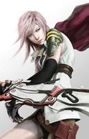 Lightning Final Fantasy Wallpaper Art screenshot 2