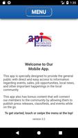 API Mobile App poster