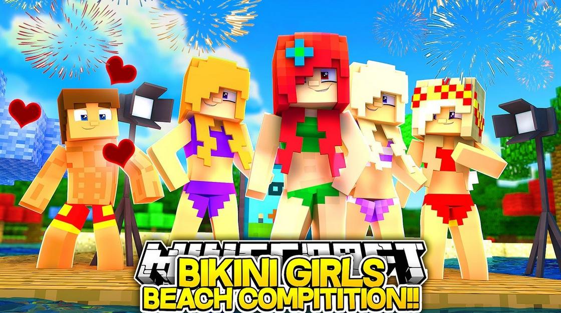 Bikini Girls Skin for Minecraft PE स्क्रीनशॉट 2.