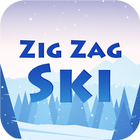 Zig Zag Ski Zeichen