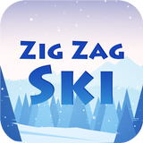 Zig Zag Ski icône