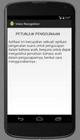 Voice Recognition Aceh syot layar 3