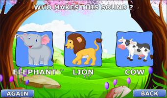 Kids: Animals Letters Numbers پوسٹر