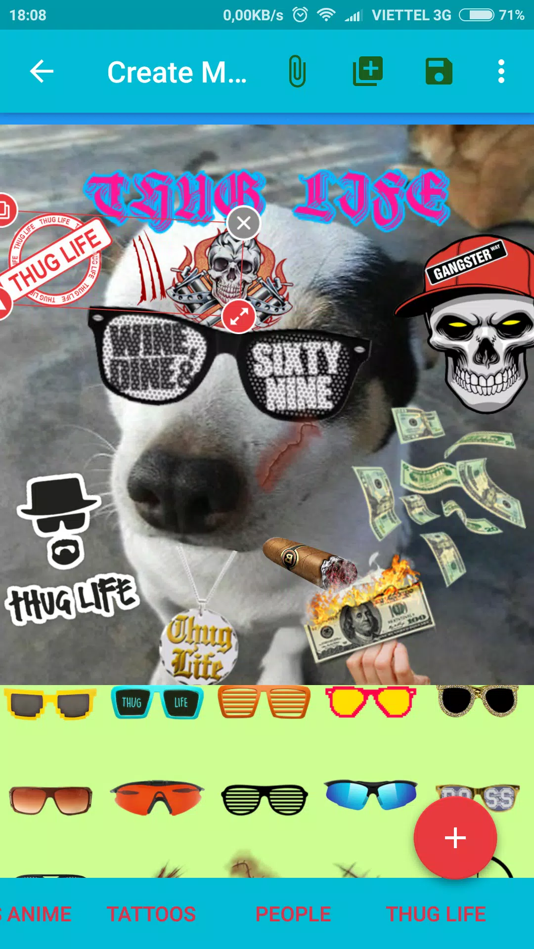 Meme Generator make meme, thug life, add stickers Apk Download for Android-  Latest version n4.0.1- com.memes.nzstudiopro.apps