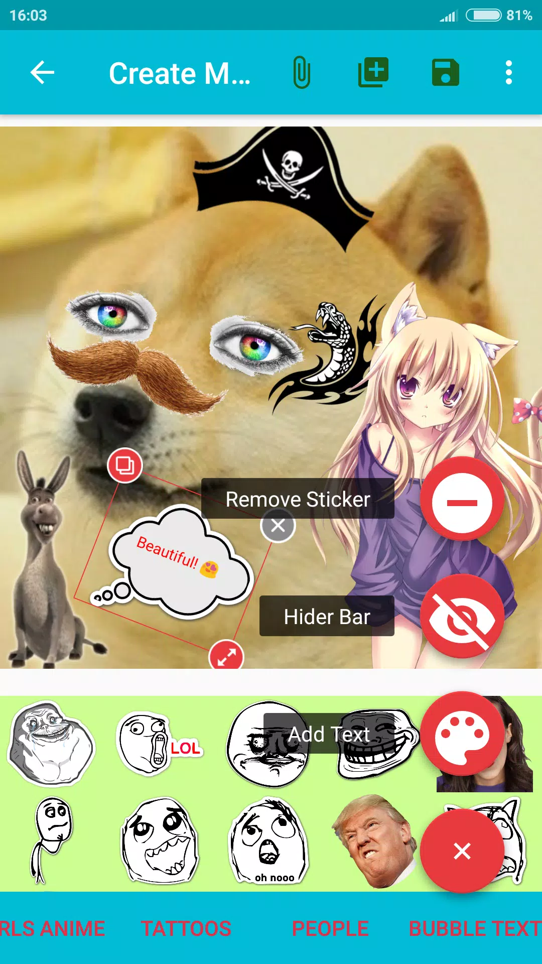 Meme Generator make meme, thug life, add stickers Apk Download for Android-  Latest version n4.0.1- com.memes.nzstudiopro.apps