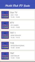 Mobil Turk TV Guide ภาพหน้าจอ 1
