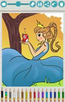 Magic Princesses Coloring Book स्क्रीनशॉट 1
