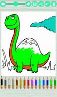 Dinosaurs coloring book capture d'écran 3