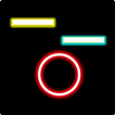 Circle glow icon