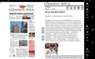 Commercial Appeal eNewspaper screenshot 2