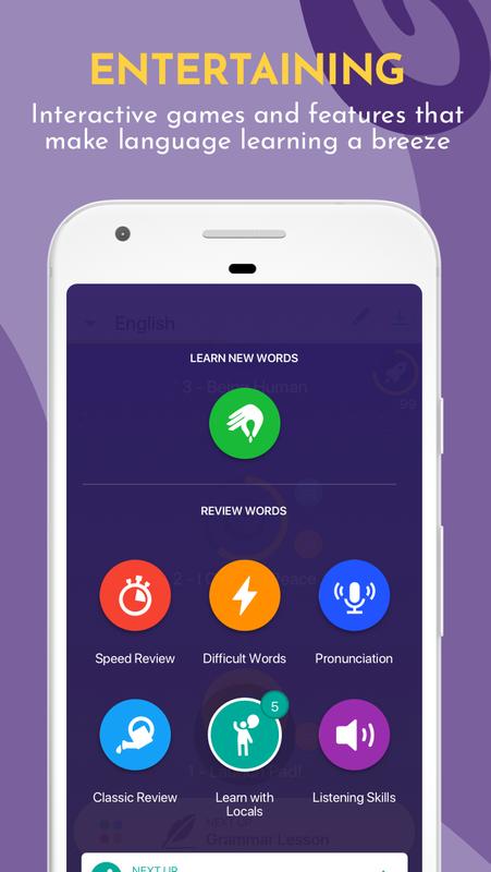 Learn Languages, Grammar &amp; Vocabulary with Memrise APK ...
