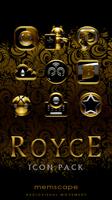 ROYCE Icon Pack Gold Silver الملصق