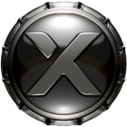 AMETAL Dark Xperia Theme biểu tượng