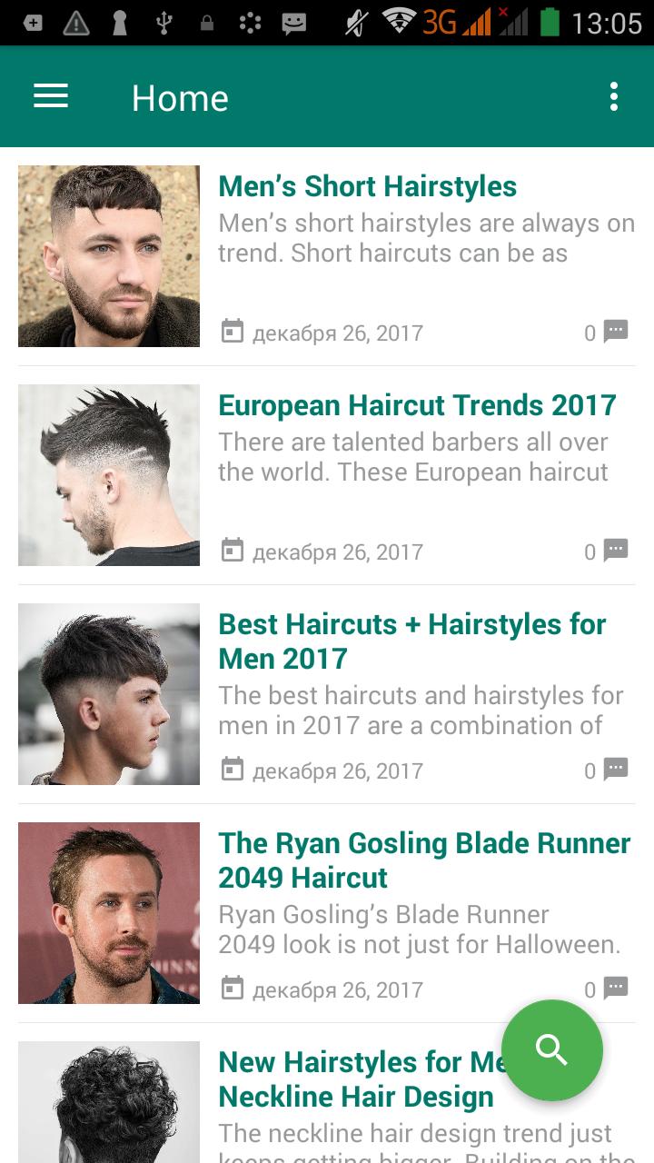 Men Hairstyle And Haircut Fur Android Apk Herunterladen