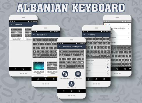 Albanian keyboard screenshot 1