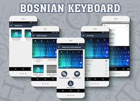 Bosnian keyboard Cartaz