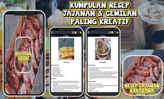 Resep Jajanan Kaki Lima ポスター