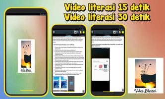 Panduan Membuat Video Literasi اسکرین شاٹ 1