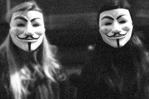 Anonymous Mask Hacker Maker Affiche
