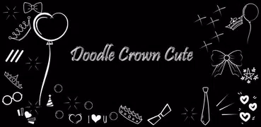 Doodle Crown Cute