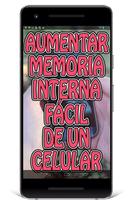 برنامه‌نما Aumentar Memoria Interna del Celular Guía Fácil عکس از صفحه