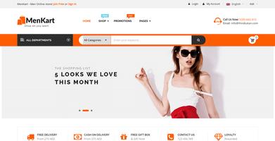 MenKart - India's Online Shop Cartaz