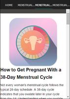 Menstrual Cycle And Pregnancy تصوير الشاشة 3
