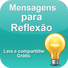 Mensagens de reflexão enviar icône