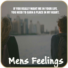 Mens feeling Tag icon