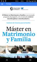 Master en Matrimonio y Familia Cartaz