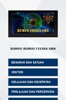 Rumus Fisika SMA Lengkap poster